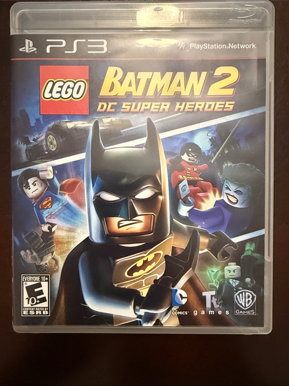 Lego Batman 2 DC Super Heroes PS3 Cover Art - Videogame